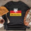 OKTOBERFEST Vintage German Flag Coat of Arms Banner Crest Longsleeve Tee