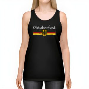 OKTOBERFEST Vintage German Flag Coat of Arms Banner Crest Tank Top 2