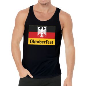 OKTOBERFEST Vintage German Flag Coat of Arms Banner Crest Tank Top 3 2