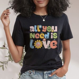 Peace Sign Love 60s 70s 80s Costume Hippie Retro Halloween T Shirt 1 3