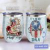 Personalized Puerto Rico Light Color Wine Tumbler