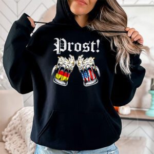 Prost US And German Flag Bavarian Oktoberfest Men Women Hoodie 1 1