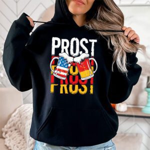 Prost US And German Flag Bavarian Oktoberfest Men Women Hoodie 1 3