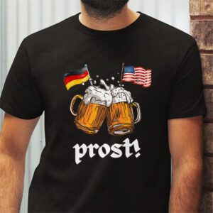 Prost US And German Flag Bavarian Oktoberfest Men Women T Shirt 2