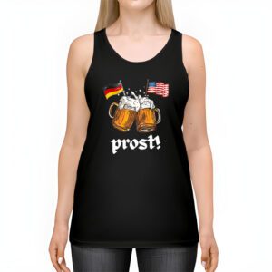 Prost US And German Flag Bavarian Oktoberfest Men Women Tank Top 2