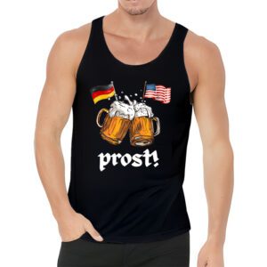 Prost US And German Flag Bavarian Oktoberfest Men Women Tank Top 3