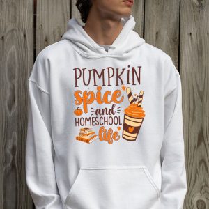 Pumpkin Spice And Homeschool Life Halloween Women Hoodie 2 2