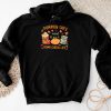 Pumpkin Spice And Homeschool Life Halloween Women Hoodie