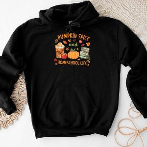Pumpkin Spice And Homeschool Life Halloween Women Hoodie