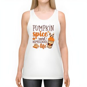 Pumpkin Spice And Homeschool Life Halloween Women Tank Top 2 2