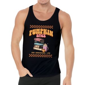 Pumpkin Spice And Homeschool Life Halloween Women Tank Top 3 1