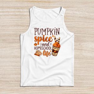 Pumpkin Spice And Homeschool Life Halloween Women Tank Top