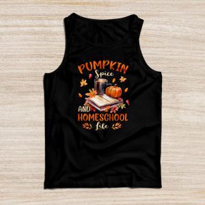 Pumpkin Spice And Homeschool Life Halloween Women Tank Top