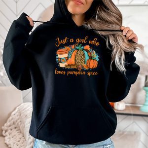 Pumpkin Spice Enthusiast Just a Girl Who Loves Pumpkin Spice Hoodie 2 1