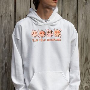 Pumpkin Spice Football Tis The Season Fall Thanksgiving Long Hoodie 2 1