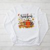 Pumpkin Spice Football Tis The Season Fall Thanksgiving Long Longsleeve Tee