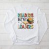 Readers Are Leaders Reading Book Lovers Teacher Women Kids Longsleeve Tee