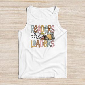 Book Lover Shirts Readers Are Leaders Reading Book Lovers Perfect Tank Top