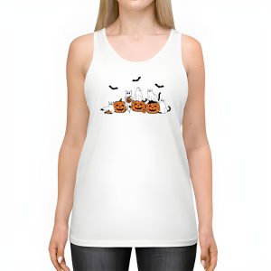 Retro Black Cat Halloween Pumpkin Costume For Women Men Kids Tank Top 2 1