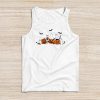 Retro Black Cat Halloween Pumpkin Costume For Women Men Kids Tank Top