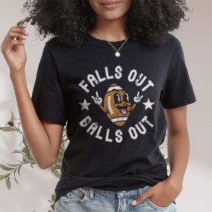 Retro Falls Out Balls Out Football Vintage Thanksgiving T Shirt 2 1