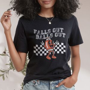 Retro Falls Out Balls Out Football Vintage Thanksgiving T Shirt 2 4