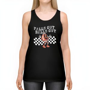 Retro Falls Out Balls Out Football Vintage Thanksgiving Tank Top 2 4