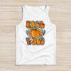 Retro Groovy Fall Vibes Leopard Pumpkin Autumn Season Tank Top