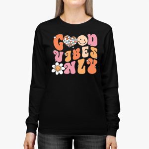 Retro Groovy Halloween Peace Love Hippie 60s 70s 80s Costume Longsleeve Tee 2