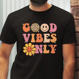 Retro Groovy Halloween Peace Love Hippie 60s 70s 80s Costume T Shirt 3 4