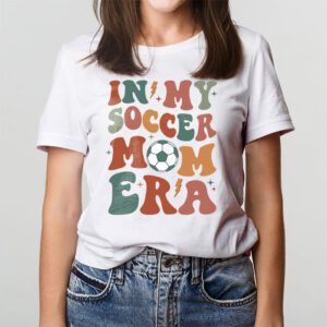 Retro Groovy In My Soccer Mom Era T Shirt 3 2