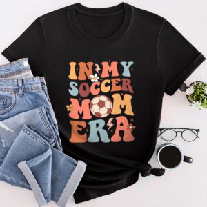 Funny Football Mom Shirts Retro Groovy In My Soccer Mom Era Special T-Shirt