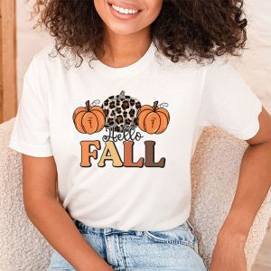 Leopard Pumpkin Autumn Season T-Shirt