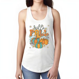 Leopard Pumpkin Autumn Season Tank Top