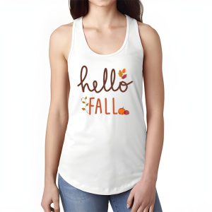 Leopard Pumpkin Autumn Season Tank Top