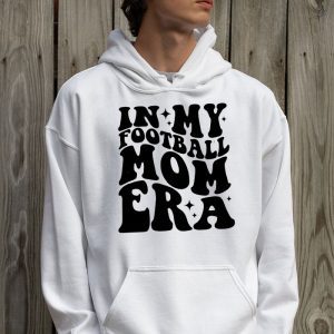 Retro In My Football Mom Era Football Mama Women Girls Hoodie 2 1