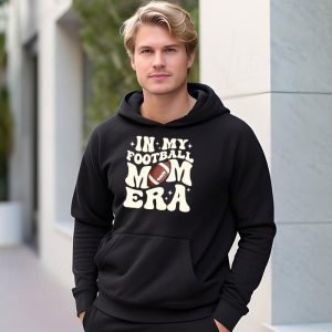 Retro In My Football Mom Era Football Mama Women Girls Hoodie 3