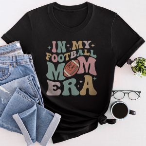 Retro In My Football Mom Era Football Mama Women Girls T-Shirt