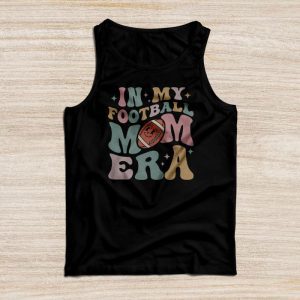 Retro In My Football Mom Era Football Mama Women Girls Tank Top