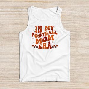 Retro In My Football Mom Era Football Mama Women Girls Tank Top