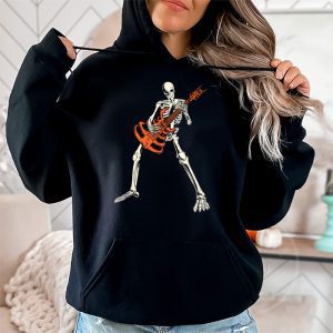 Rocker Skeleton Hand Rock On Costume Funny Halloween Gifts Hoodie 2 2