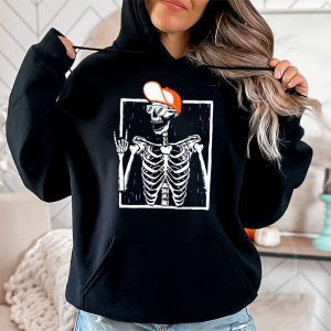 Rocker Skeleton Hand Rock On Costume Funny Halloween Gifts Hoodie 2 3