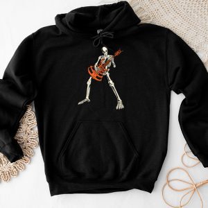 Rocker Skeleton Hand Rock On Costume Funny Halloween Gifts Hoodie