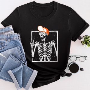 Rocker Skeleton Hand Rock On Costume Funny Halloween Gifts T-Shirt