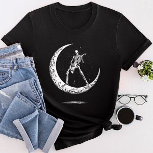 Halloween Shirt Ideas Rocker Skeleton Hand Rock On Costume Funny Halloween Gifts T-Shirt