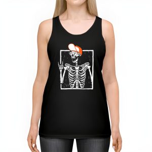 Rocker Skeleton Hand Rock On Costume Funny Halloween Gifts Tank Top 2 3