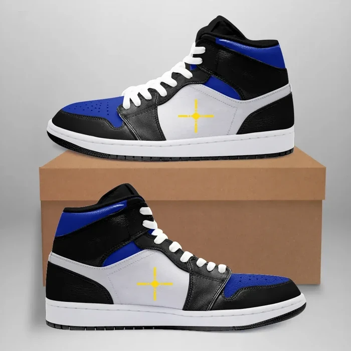 Rotuma Polynesia High Sneakers Air Jordan 1 - High OG Royal Toe JD1 Shoes