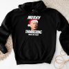Santa Biden Merry Thanksgiving Trick Or Treat Christmas meme Hoodie