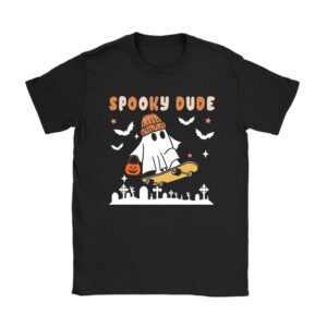 Skateboard Boo Spooky Jack O Lantern Halloween Costumes Boys T-Shirt