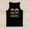 Skeleton Zombie Gaming Controllers Halloween For Gamer Boys Tank Top